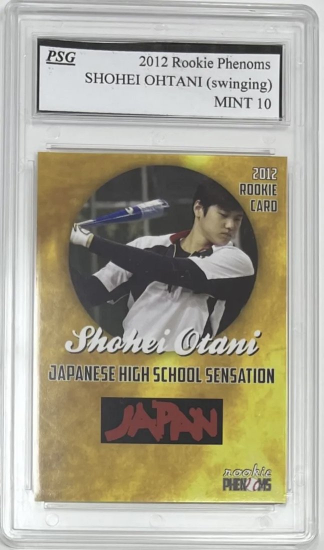 2012 Shohei Ohtani Card (1 of 2)