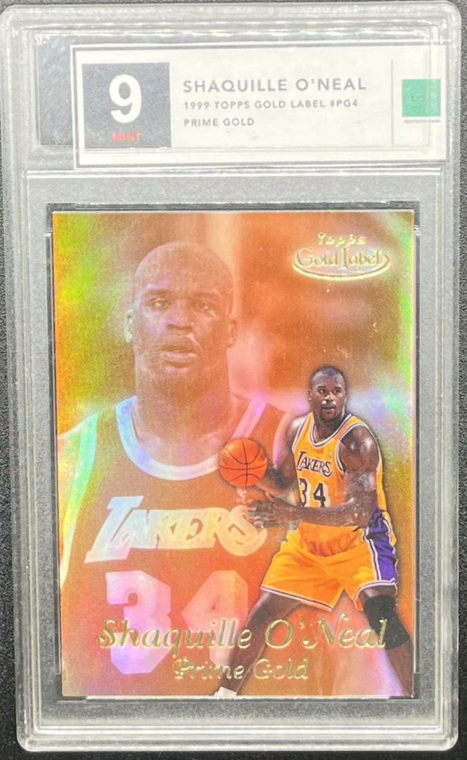 Shaquille O Neal Gold Label Prime Gold Label Card (1 of 2)