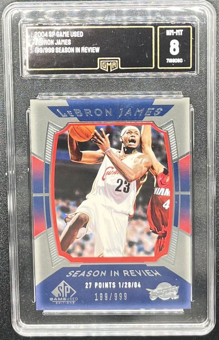 2004 Lebron James Numbered Card (1 of 2)