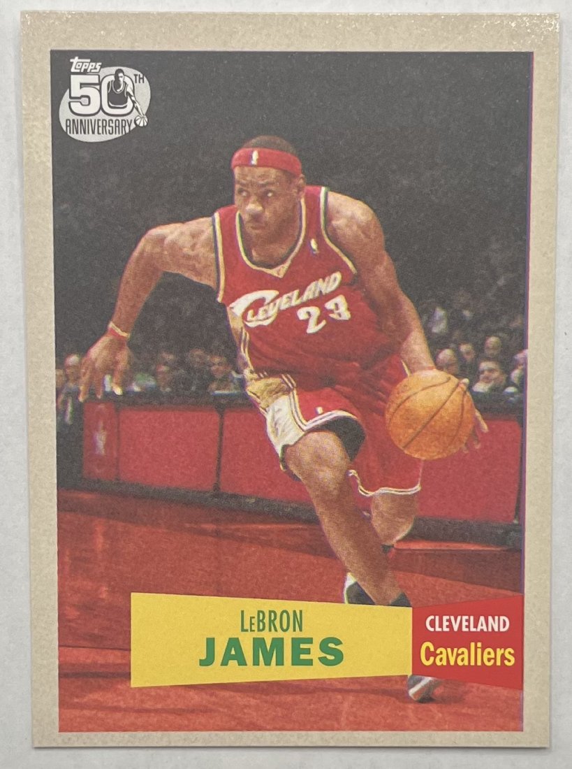 2007 Topps Lebron James Card (1 of 2)