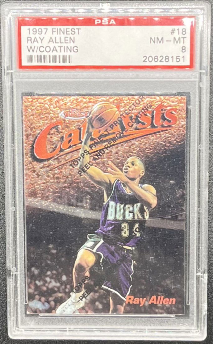 1997 Finest Ray Allen Card (1 of 2)