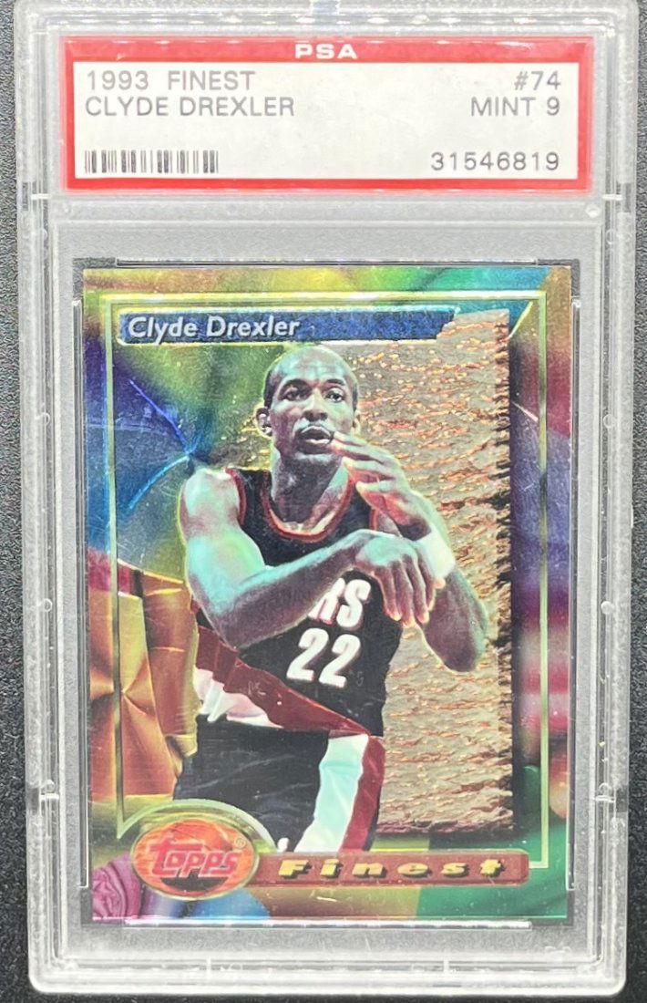 1993 Finest Clyde Drexler Card (1 of 2)