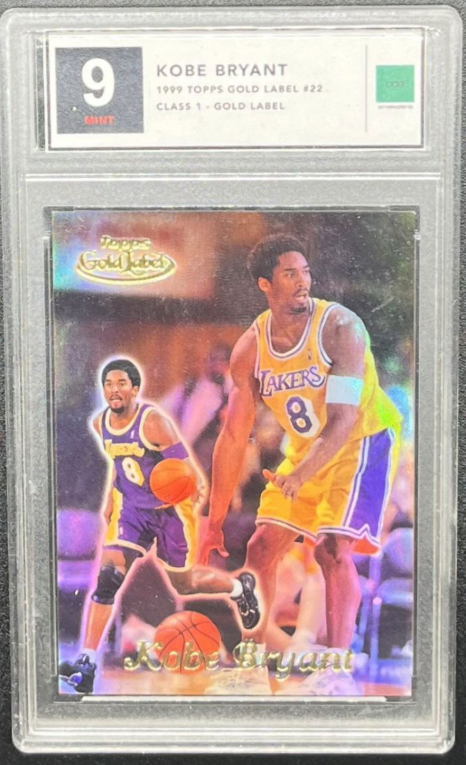 1999 Kobe Bryant Gold Label Card (1 of 2)