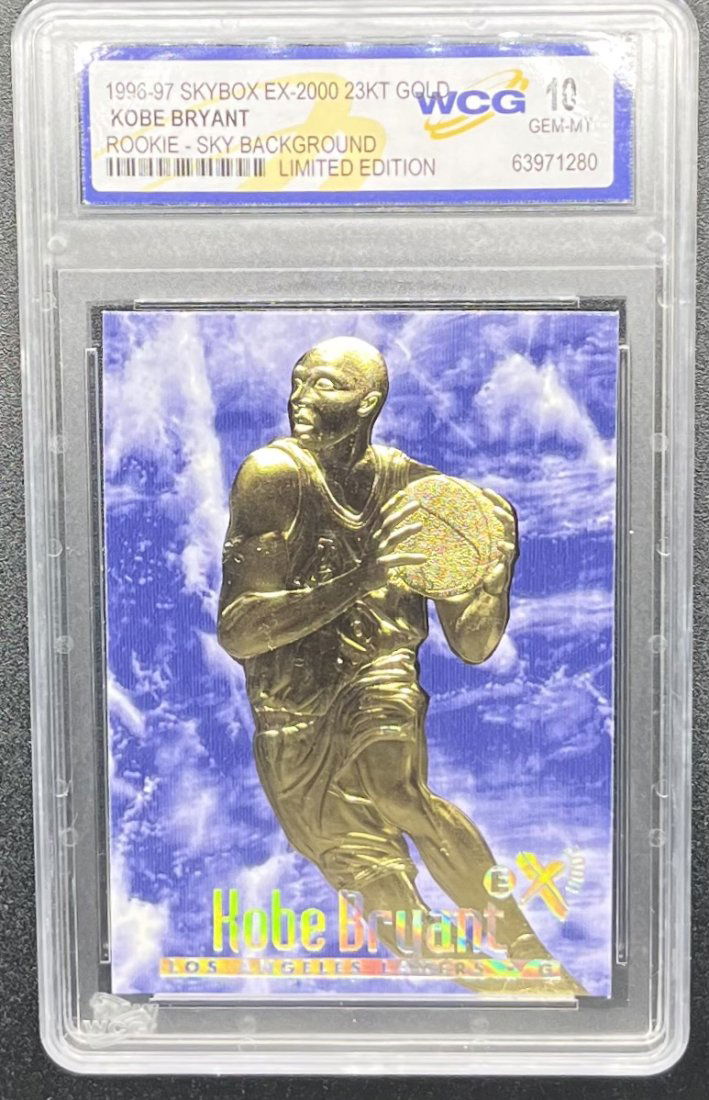 1996 Kobe Bryant Sky Rookie Limited Edition Card (1 of 2)