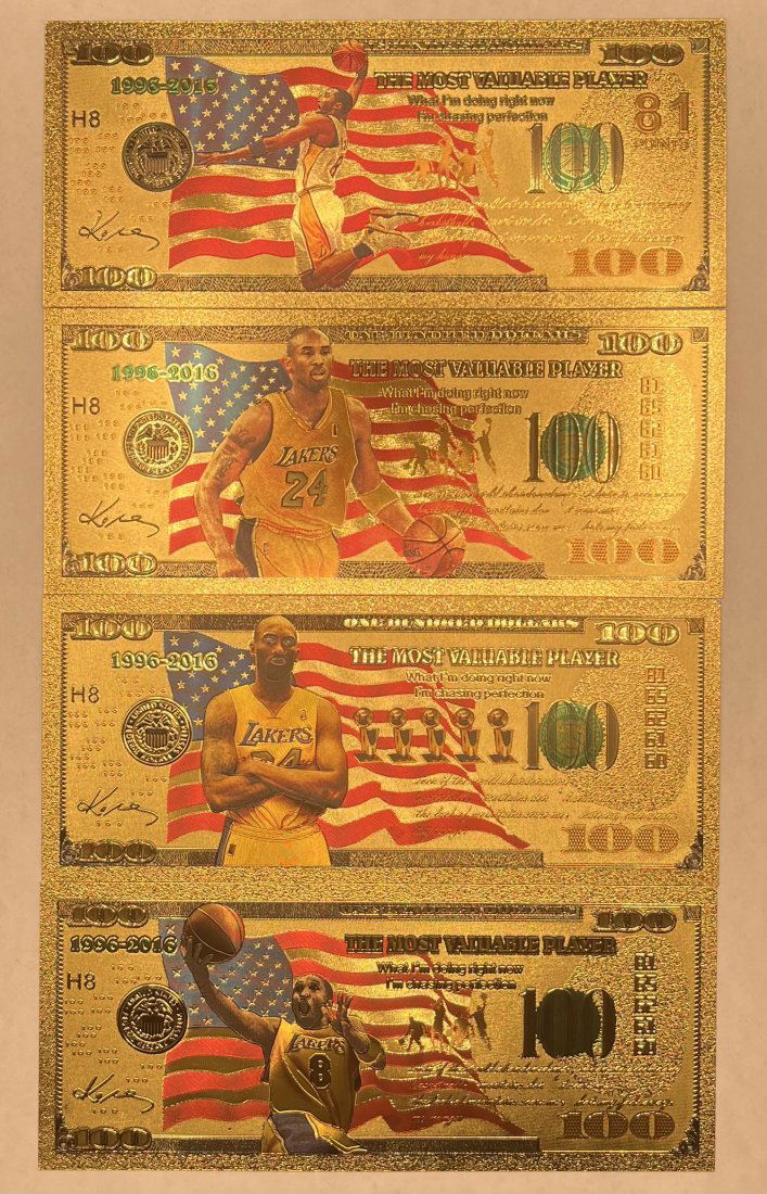 Kobe Bryant Bills Collection (1 of 2)