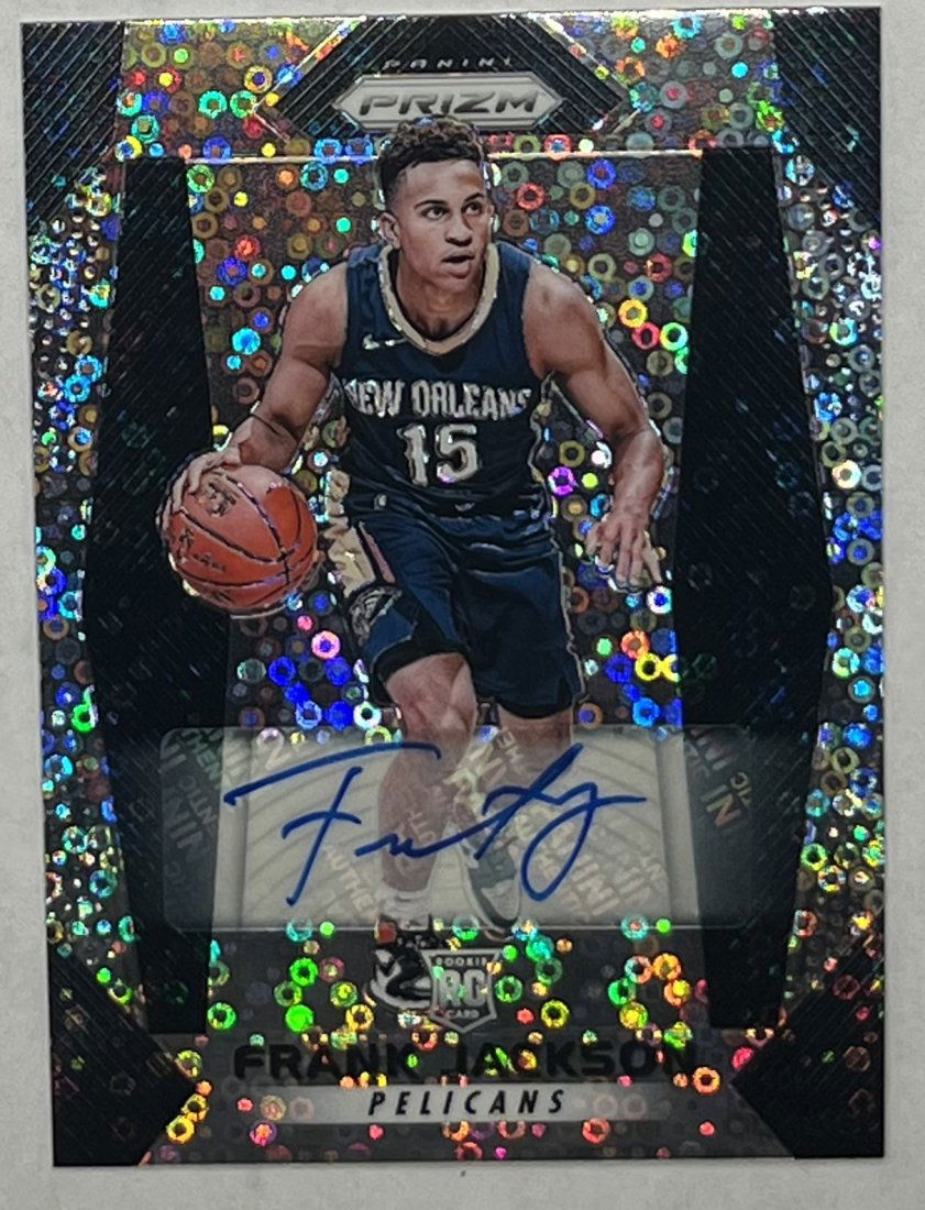 Frank Jackson Auto Rookie Card (1 of 2)