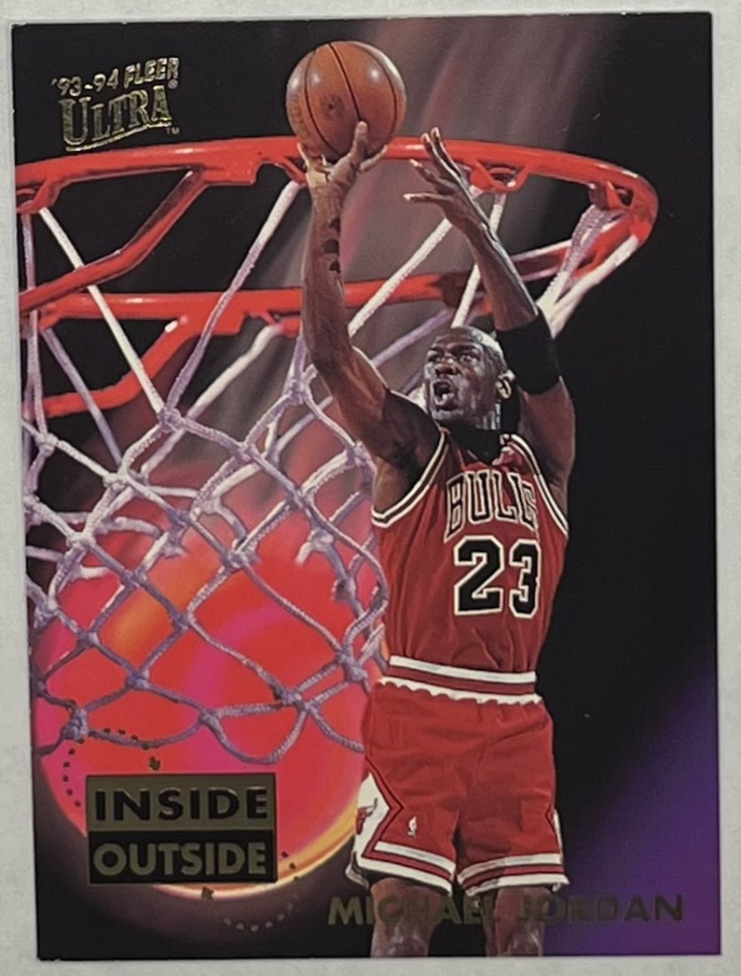 1994 Ultra Fleer Michael Jordan Card (1 of 2)