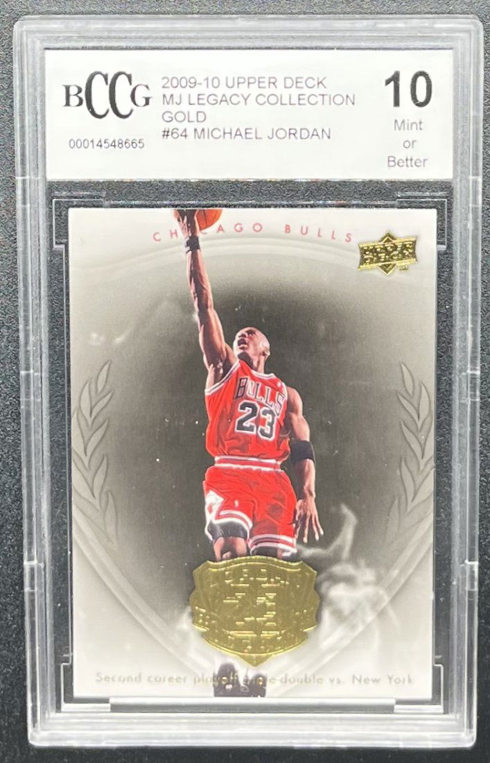 2009 Michael Jordan Gold Card (1 of 2)