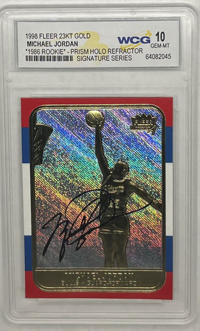 Michael Jordan Holo Signature Series Card (1 of 2)
