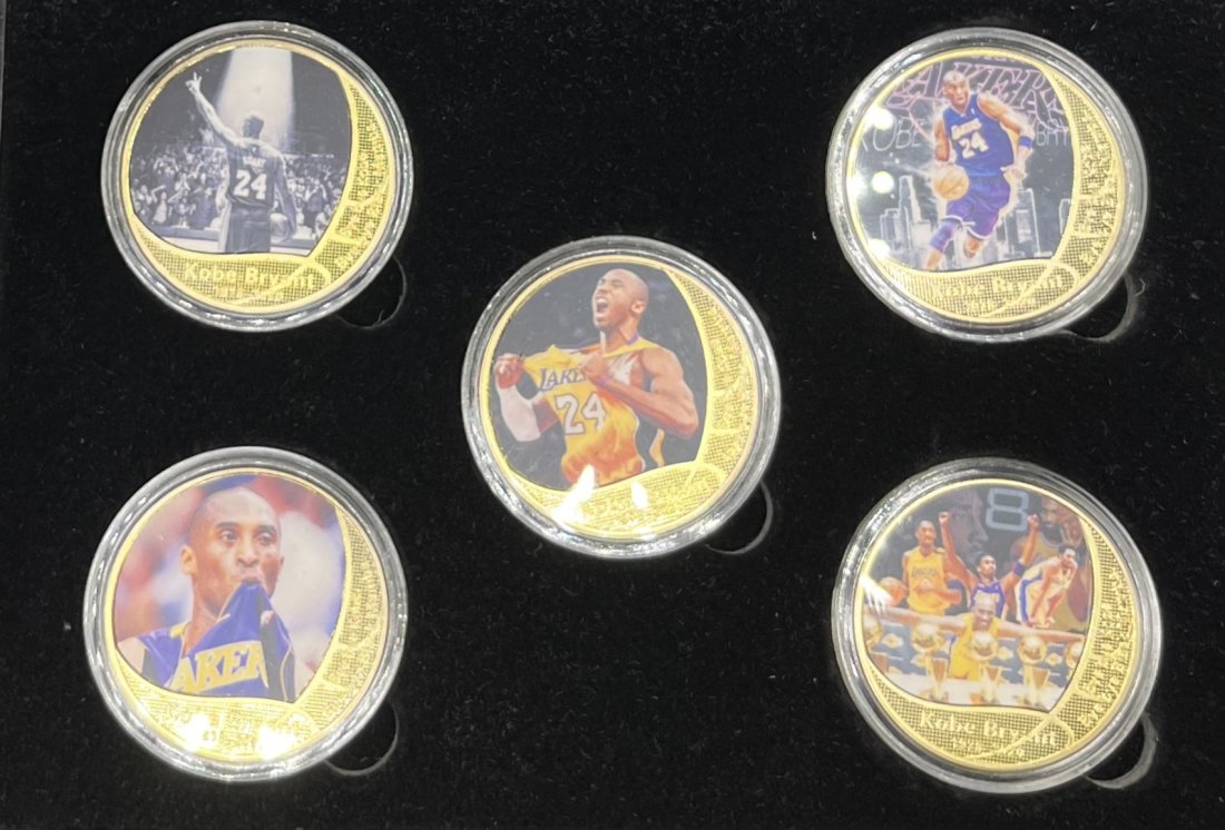 Kobe Bryant Gold Coins Collection (1 of 3)