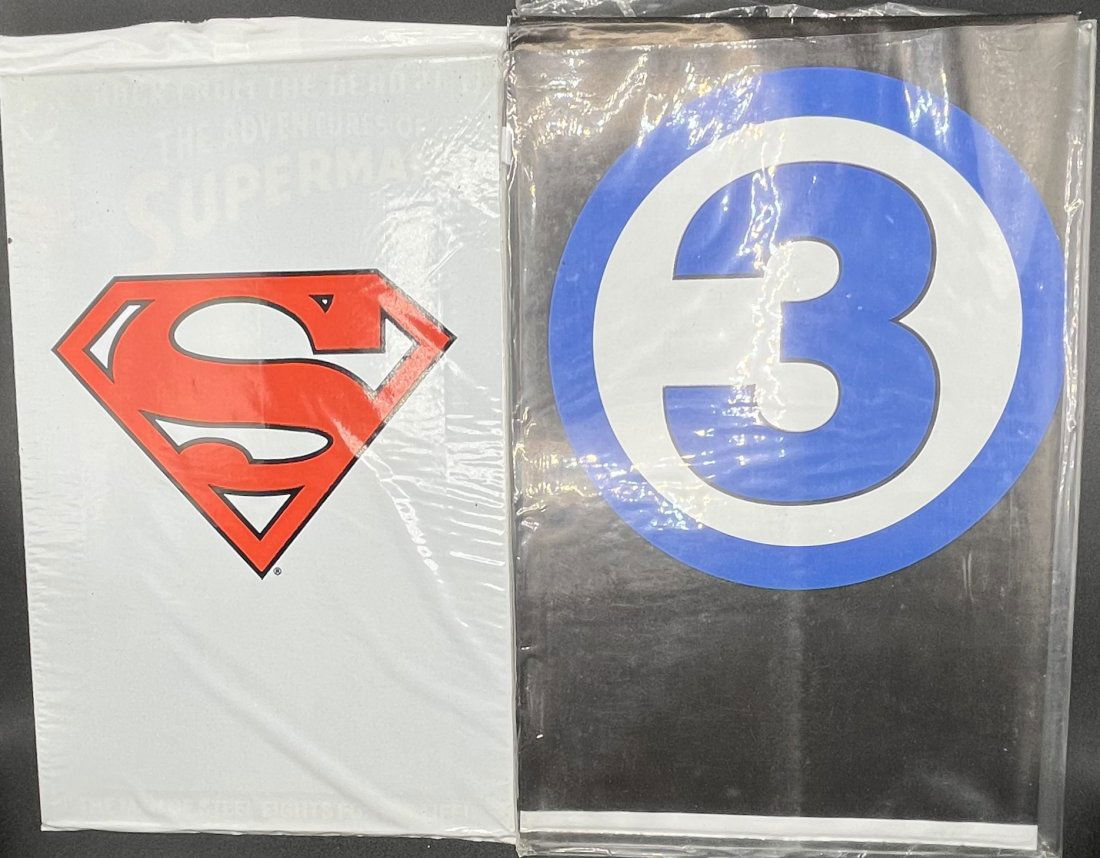 Superman Collectors Set And Fantastic Four Sealed Comics (1 of 2)