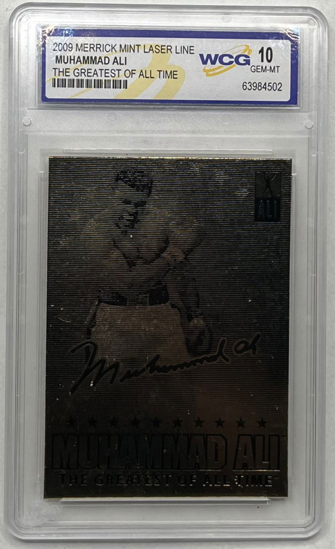 Muhammad Ali Boxing Card (1 of 2)