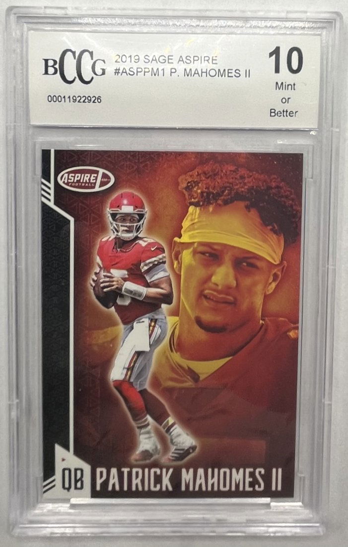 Patrick Mahomes Card (1 of 2)