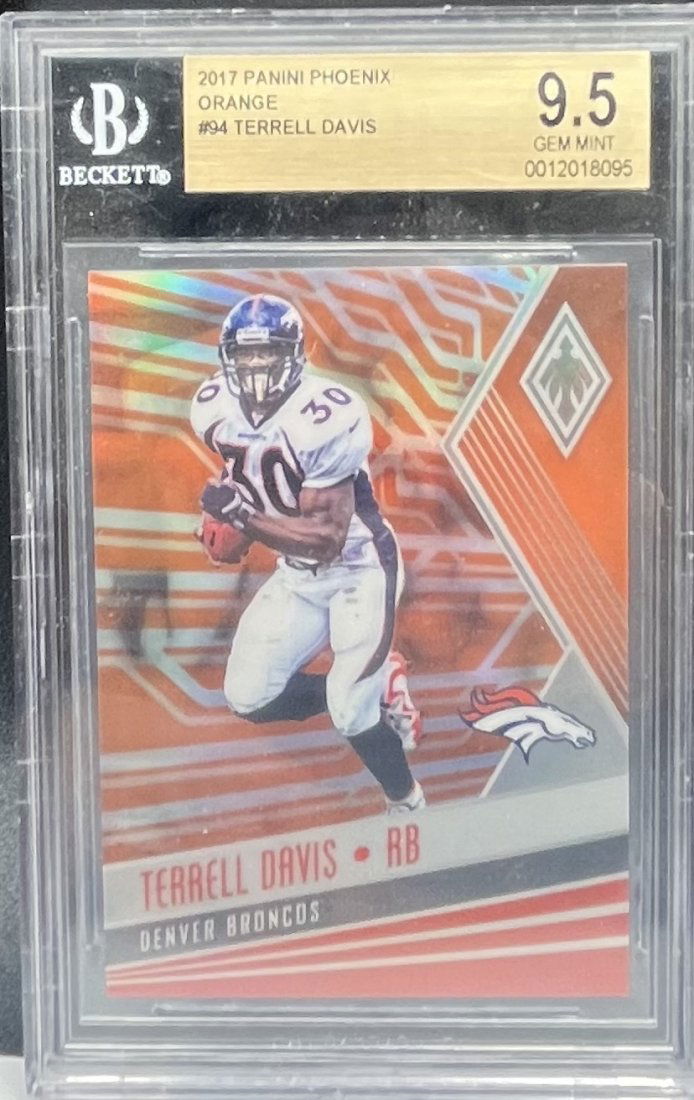 2017 Terrell Davis Numbered Card (1 of 2)
