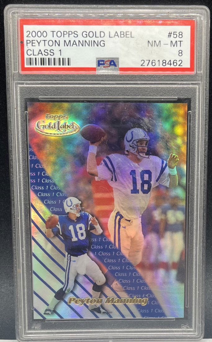 2000 Peyton Manning Gold Label Card (1 of 2)