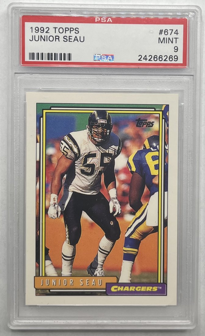 1992 Junior Seau Card (1 of 2)