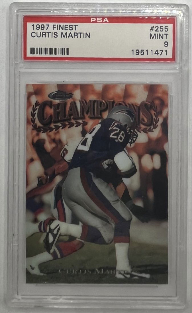 1997 Finest Curtis Martin Card (1 of 2)