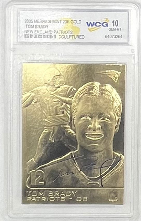 Tom Brady Sculptured Card (1 of 2)