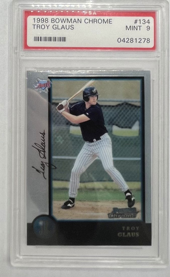 1998 Troy Glaus Card (1 of 2)