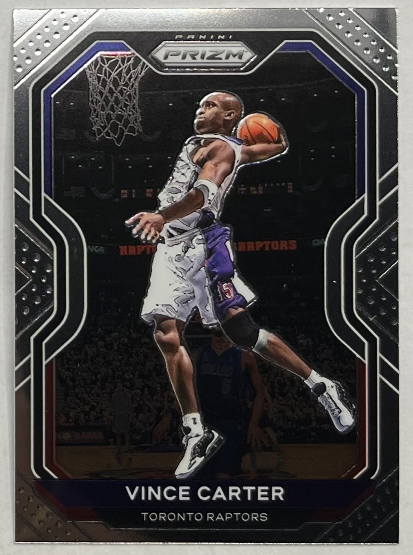 Vince Carter Prizm Card: 2020 -21 Prizm Vince Carter basketball Card
