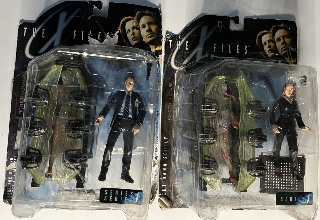 The X-Files Series 1 Agent Dana Scully And Agent Fox Mulder (1 of 4)