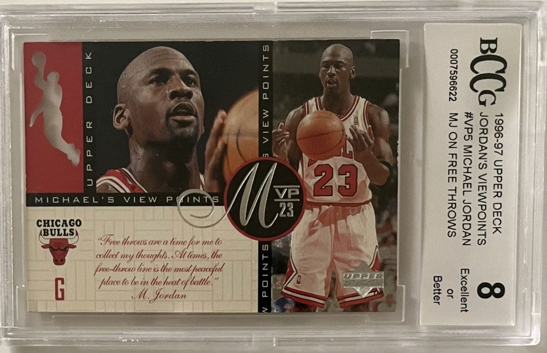 1996 Michael Jordan Card (1 of 2)