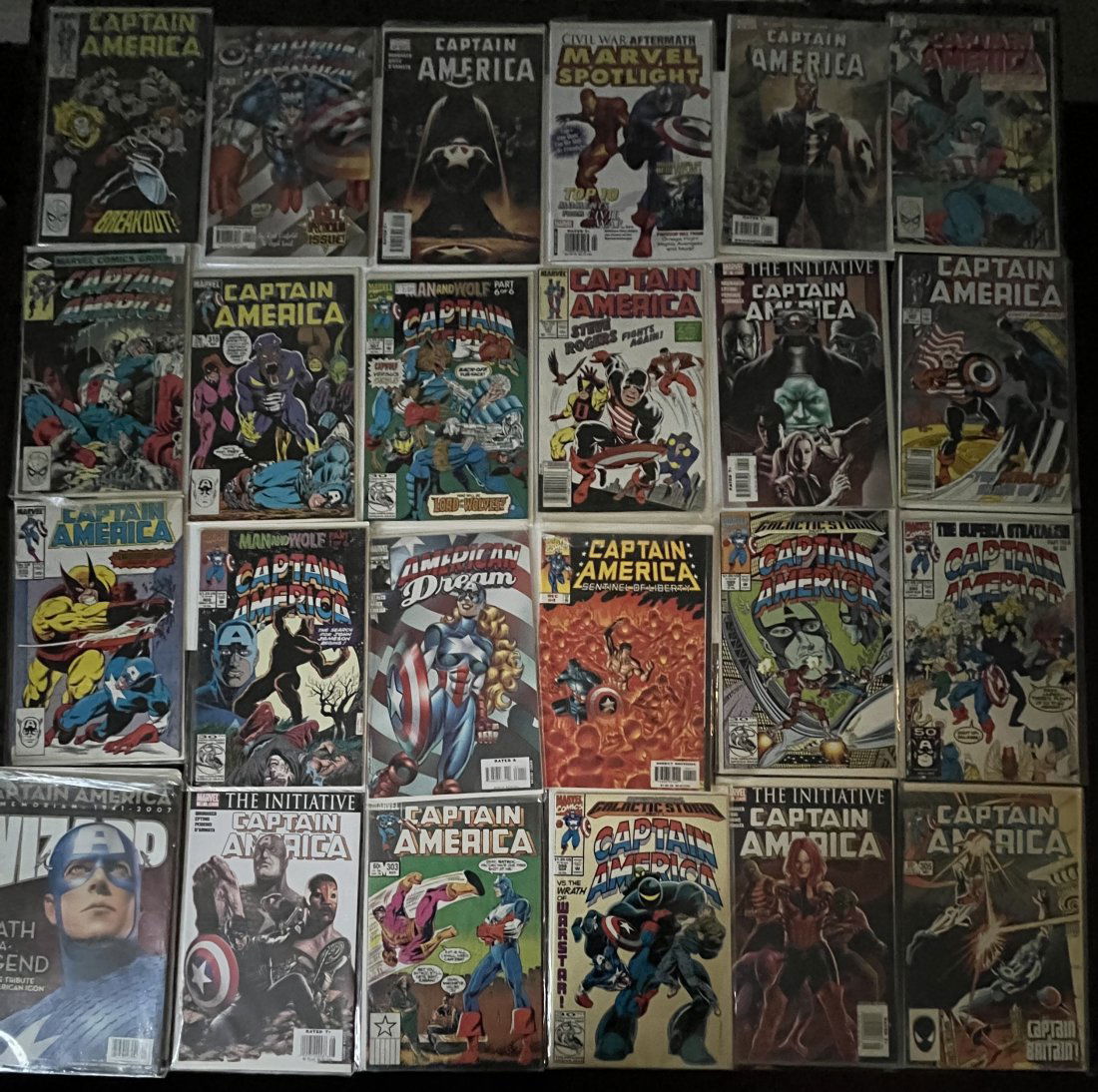 Big Lot Captain America Comics (1 of 6)