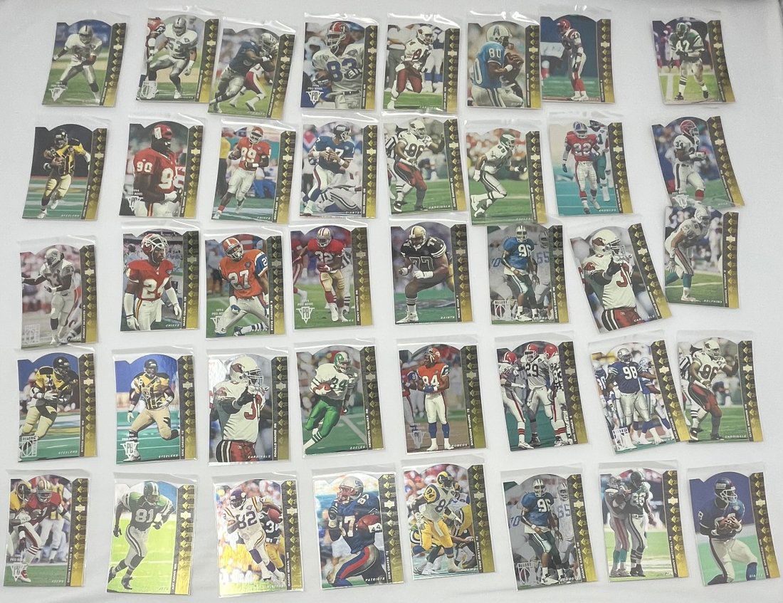 1994 Upper Deck Die Cut Football Cards (1 of 3)