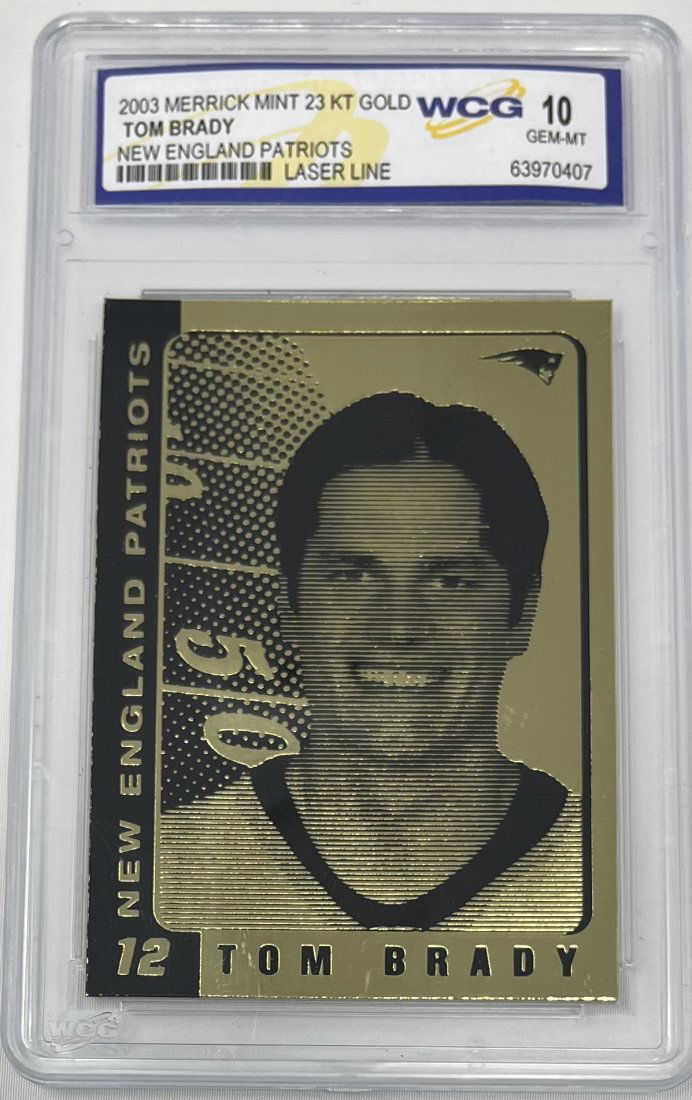 2003 Tom Brady Card (1 of 2)