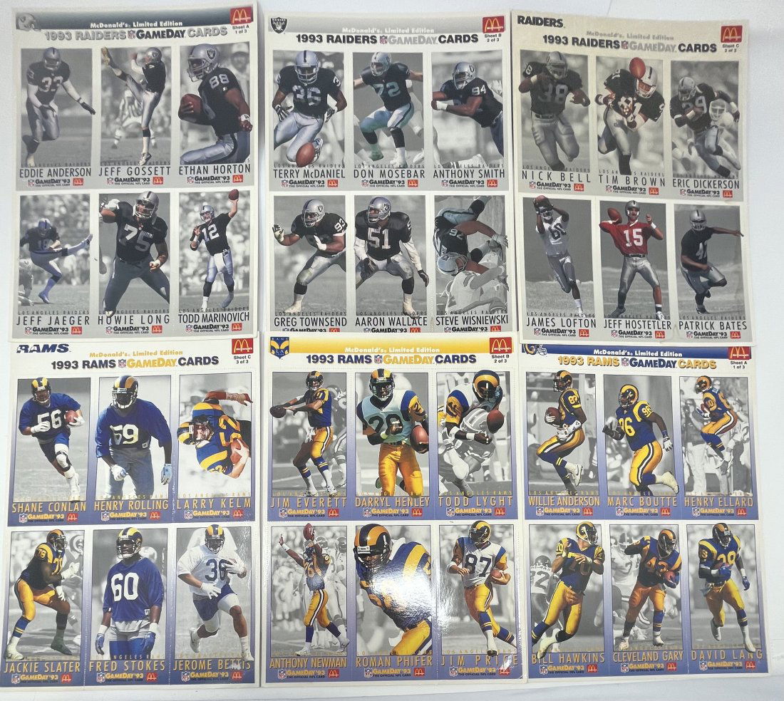 Football Uncut McDonalds Limited Edition Cards (1 of 4)