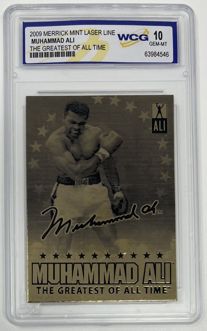 2009 Mohammad Ali: 2009 Mohammad Ali Card Mint 10