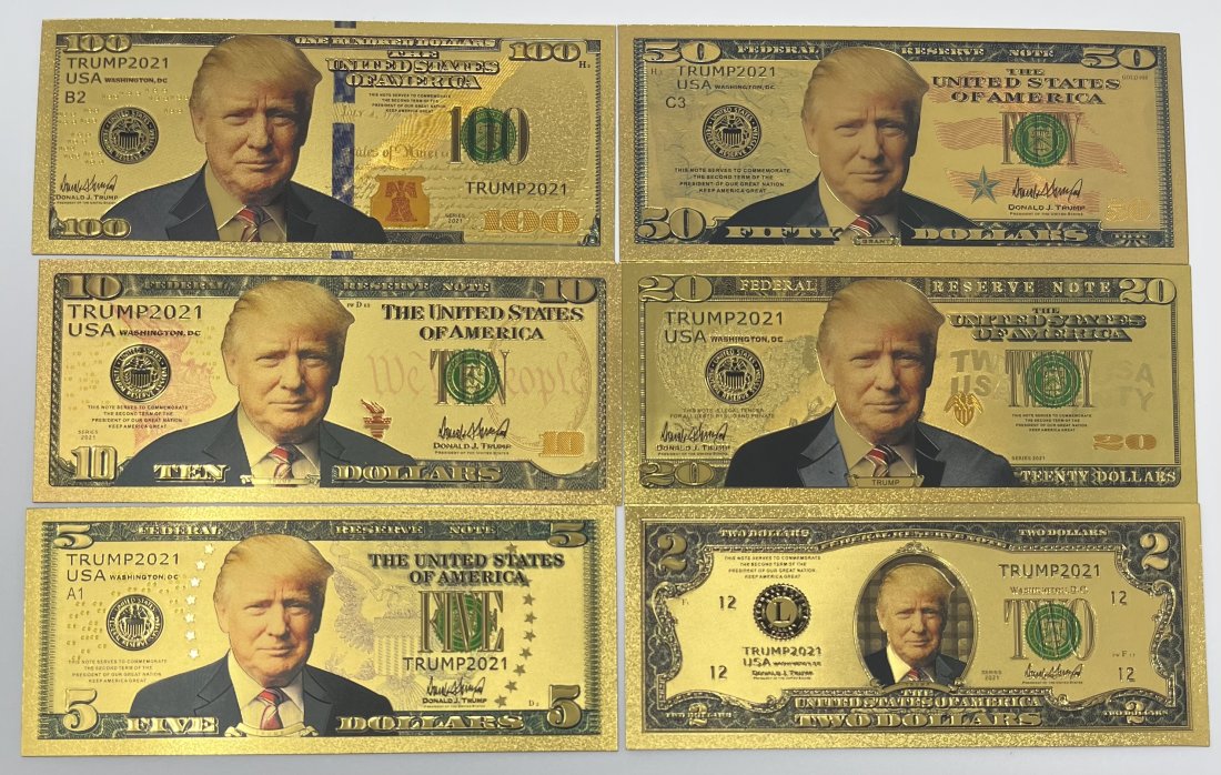 Donald Trump Collection: Donal Trump Bills Collection