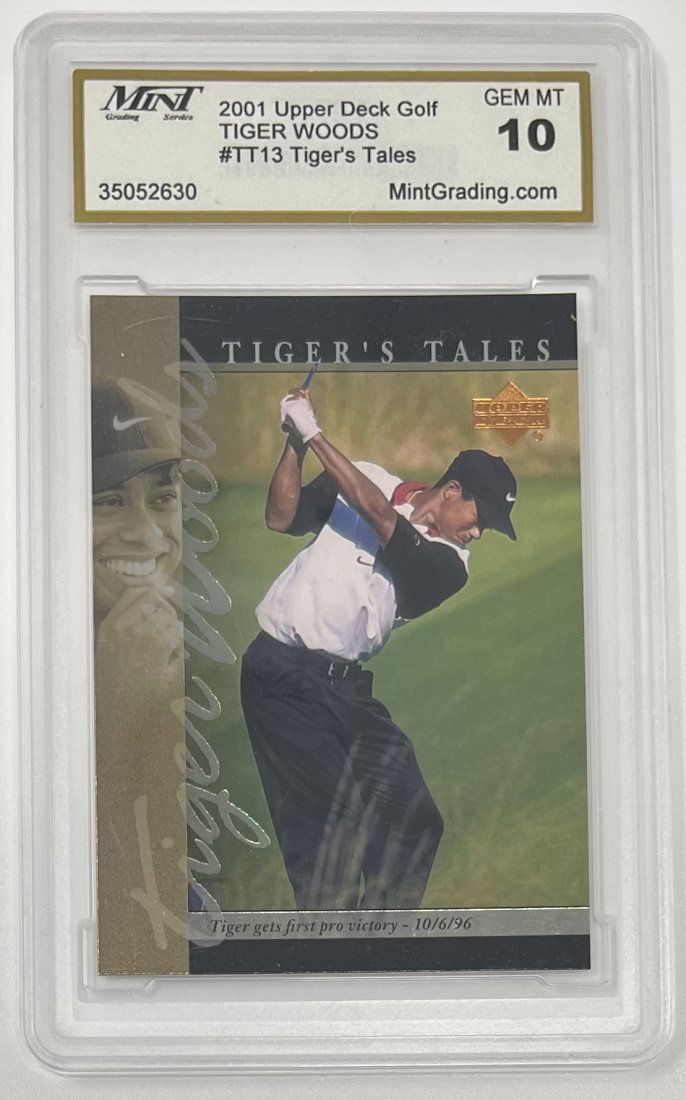 Tiger Woods Rookie Card (1 of 2)