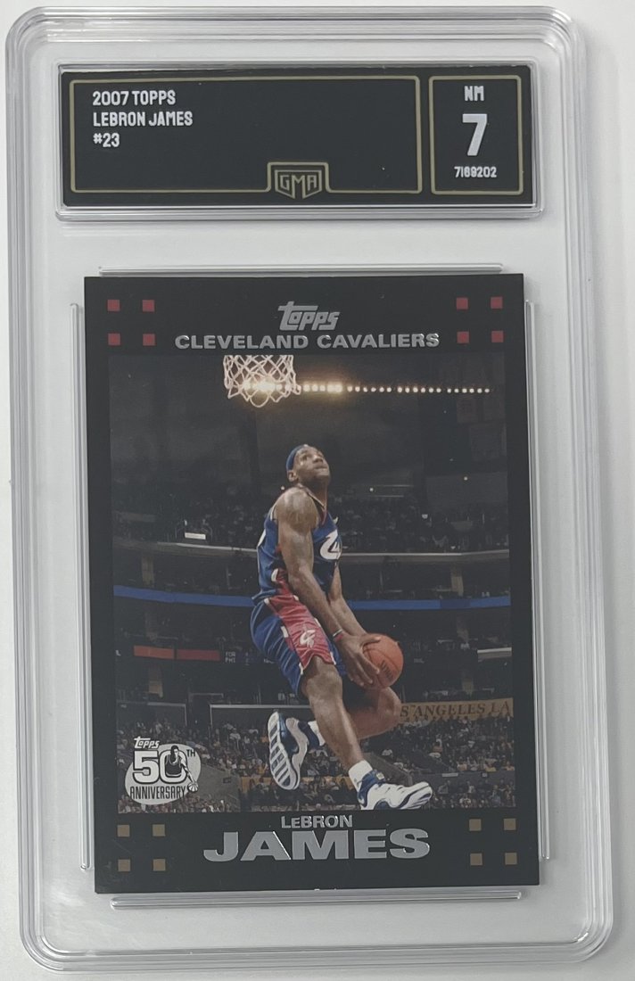 2007 Topps Lebron James Card (1 of 2)