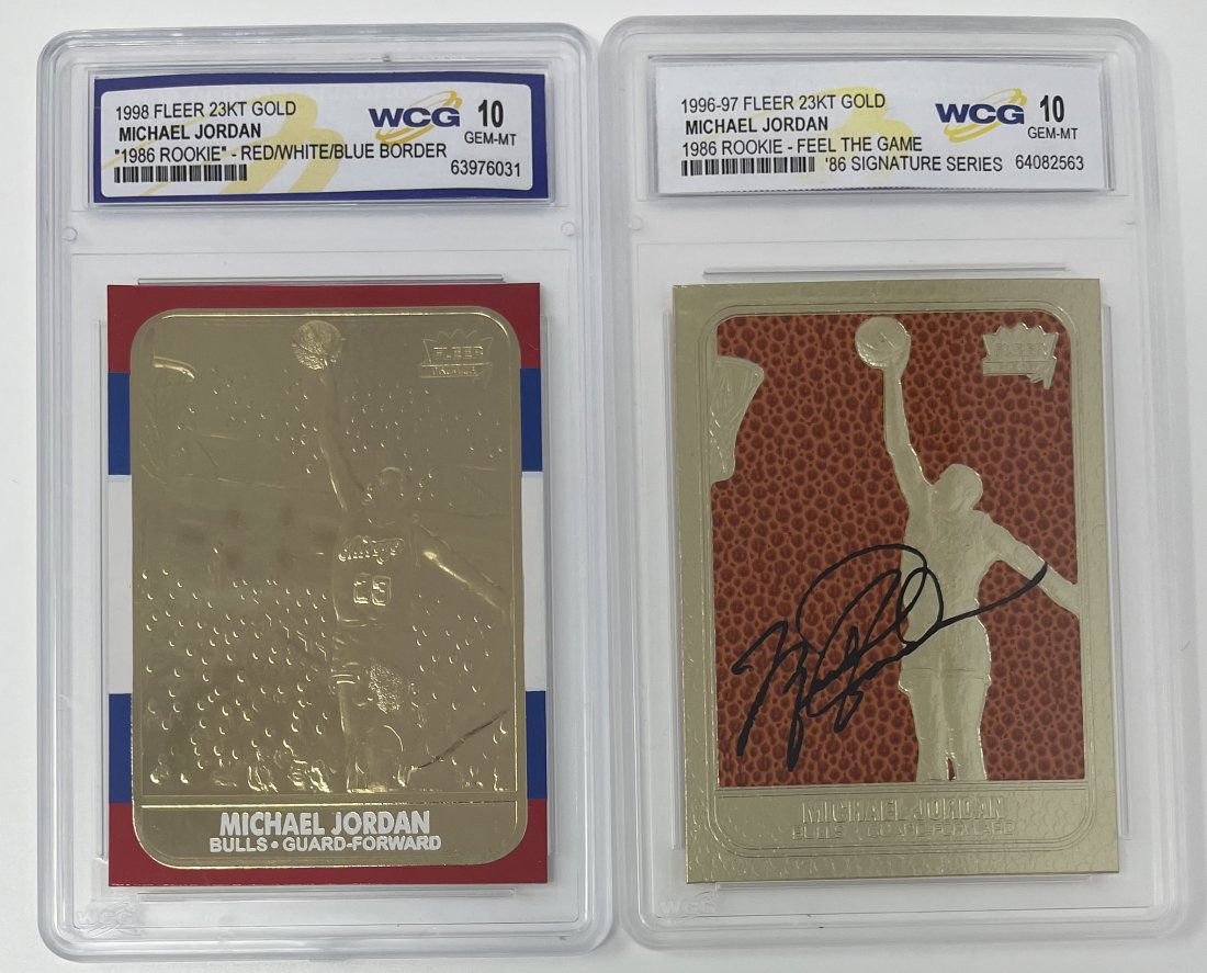 Michael Jordan Basketball Cards (1 of 2)