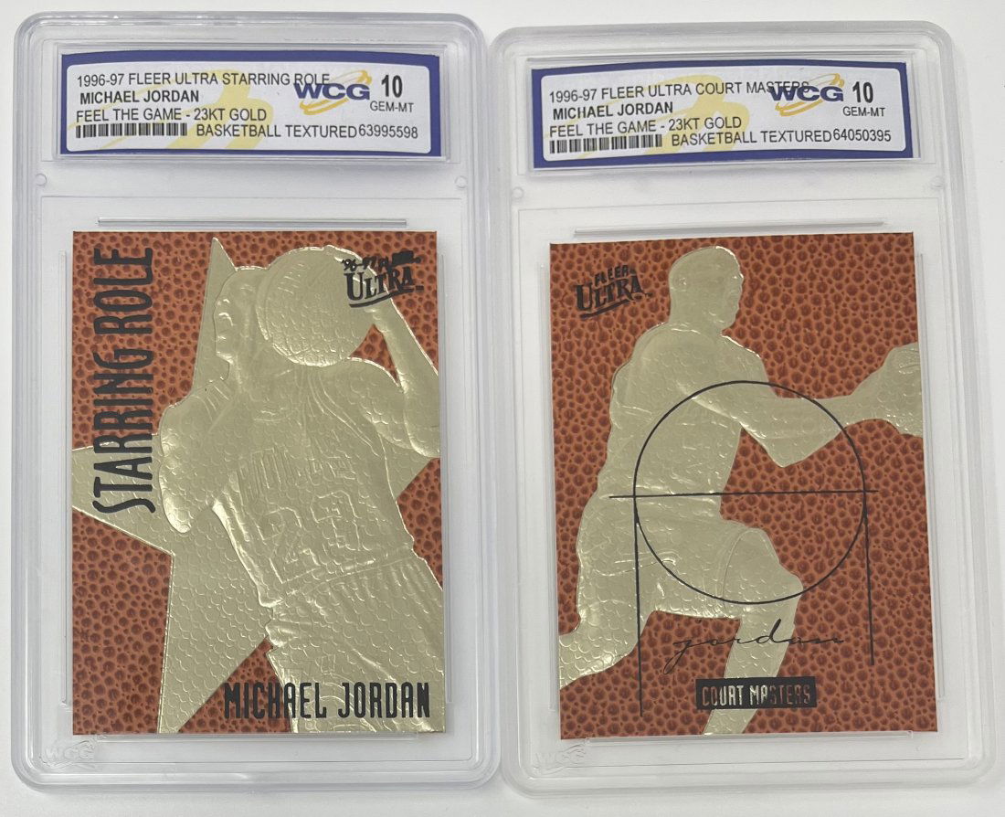 1996 Ultra Fleer Michael Jordan Cards (1 of 2)