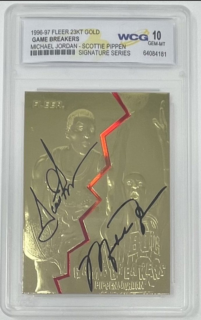 1996 Fleer Michael Jordan & Scottie Pippen (1 of 2)