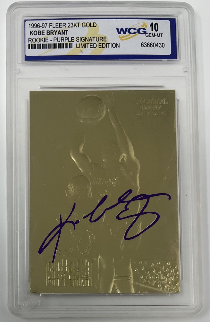 1996 Kobe Bryant Fleer Limited Edition (1 of 2)
