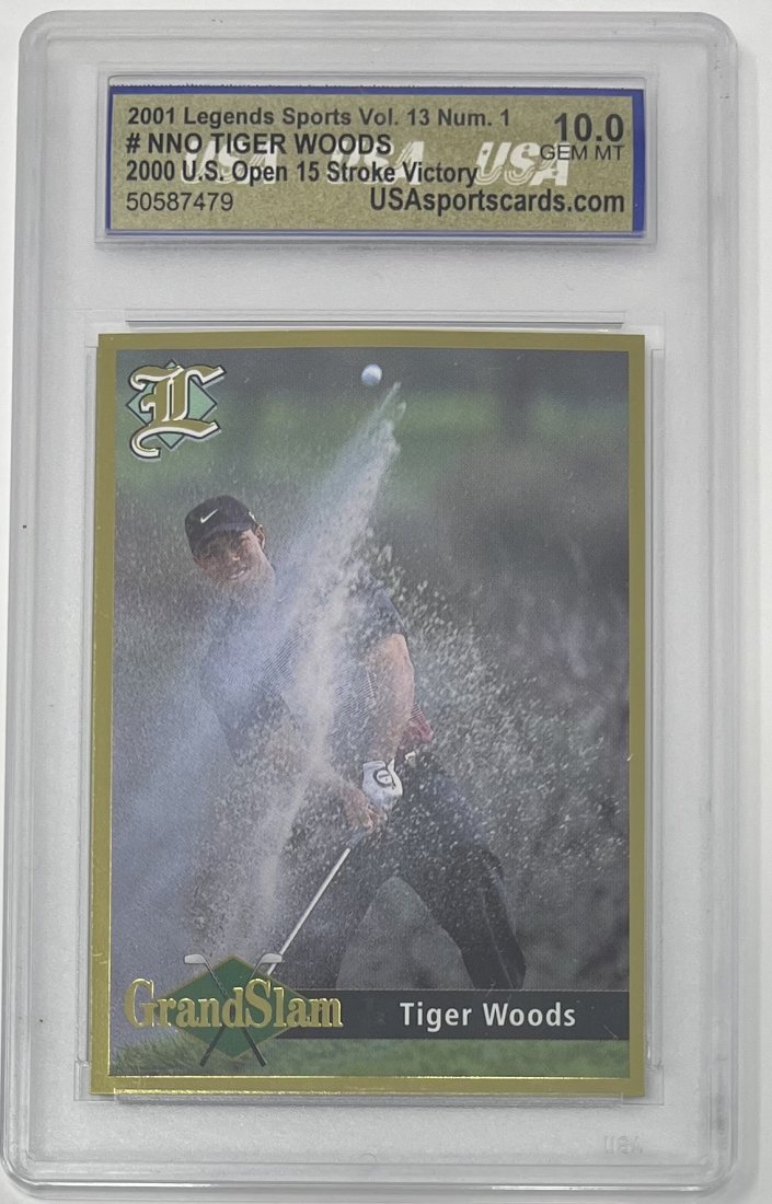 Tiger Woods Rookie Golf Card (1 of 2)