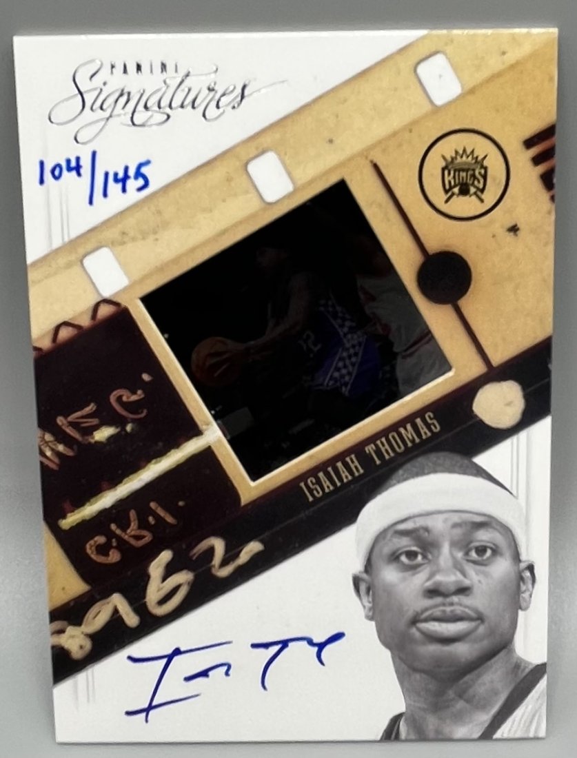 Isaiah Thomas Auto Numbered /145 (1 of 2)