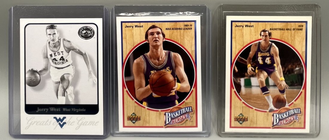 Jerry West Cards (1 of 2)