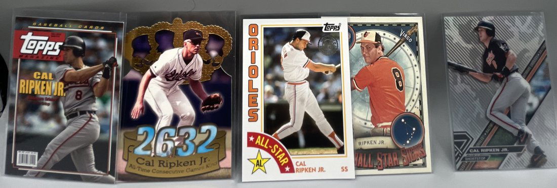 Cal Ripken Jr Cards (1 of 2)