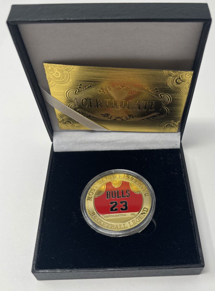 Michael Jordan Coin (1 of 2)