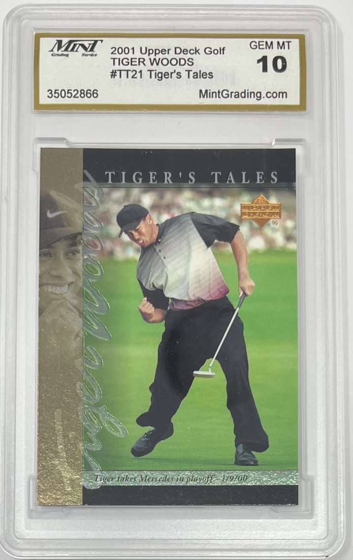 Tiger Woods Rookie Card (1 of 2)