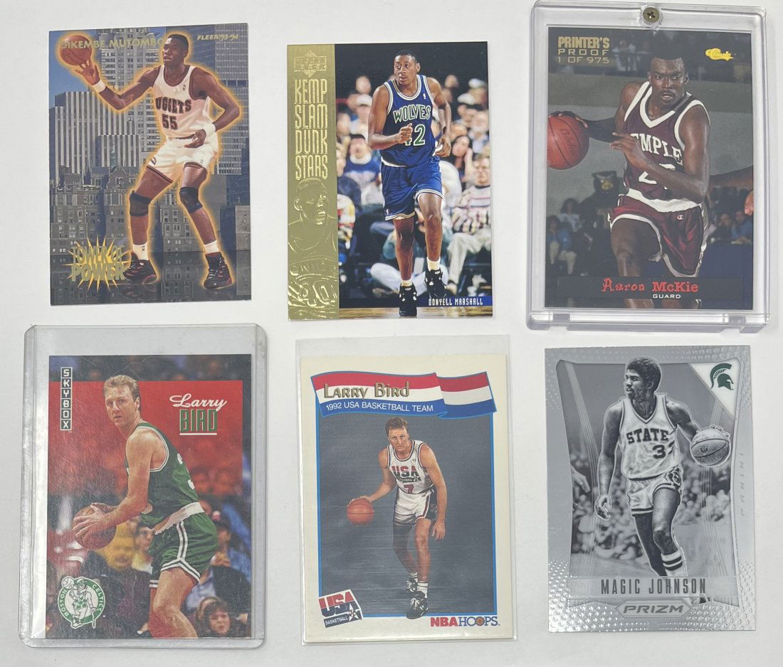 Larry Bird Magic Johnson And More Basketball Cards (1 of 2)