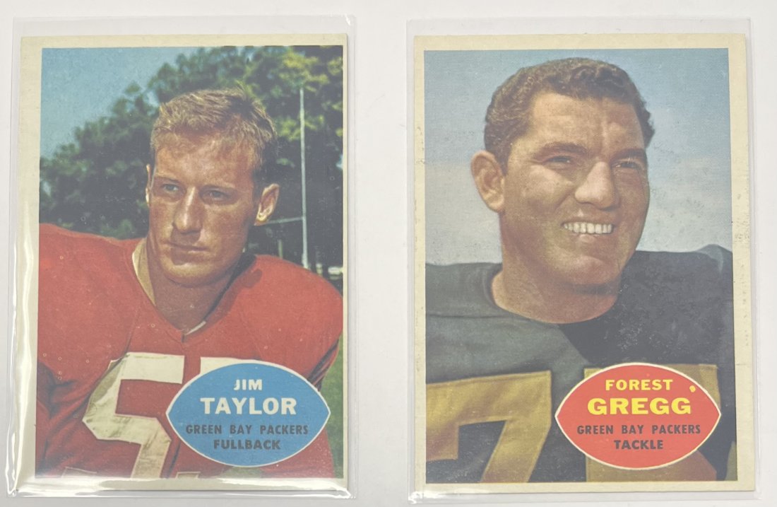 1960 Forest Gregg And Jim Taylor Cards (1 of 2)