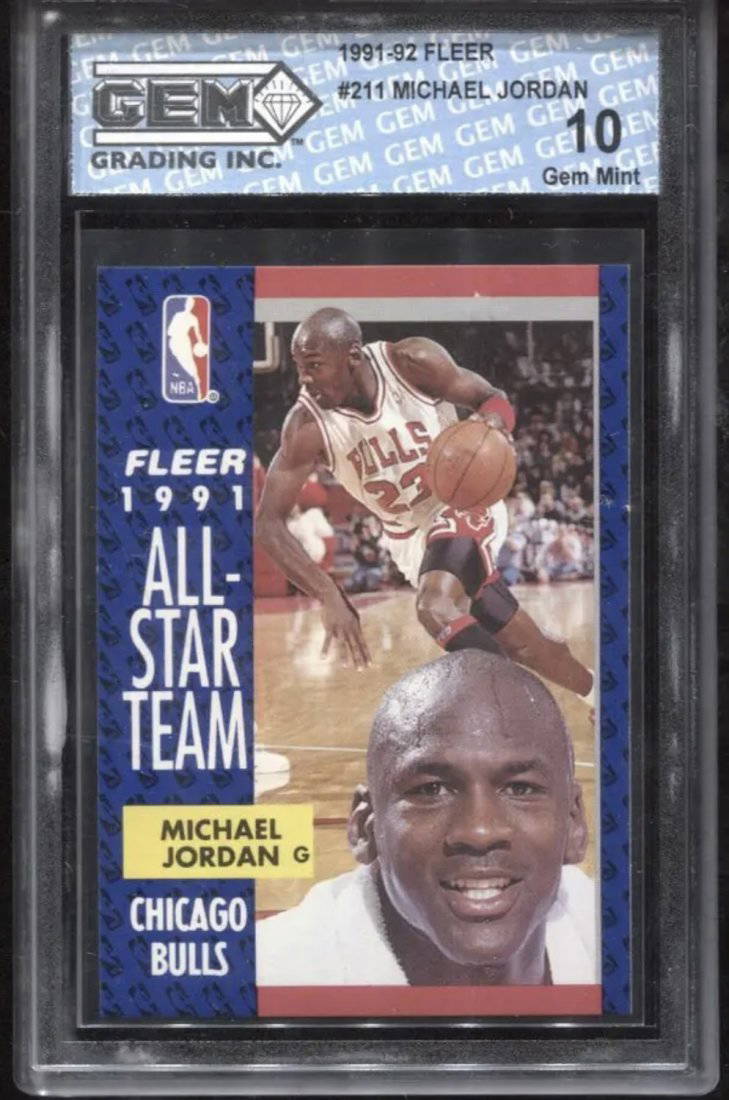 1991 Michael Jordan Card Auction