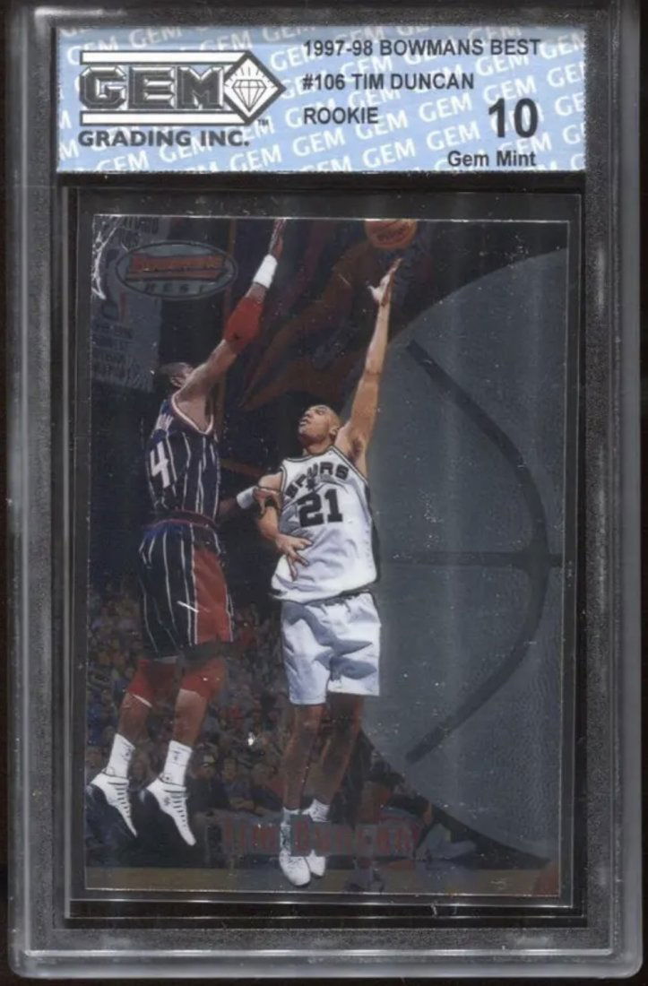 Tim Duncan Rookie (1 of 2)