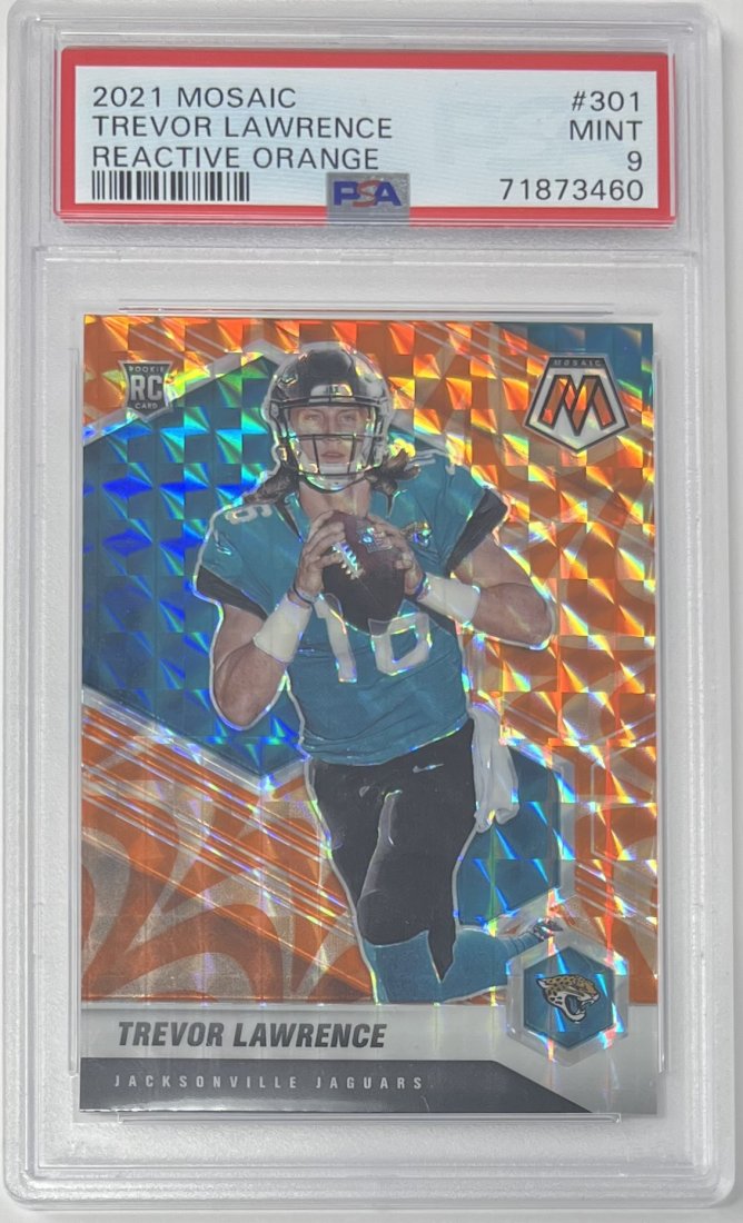 Trevor Lawrence Rookie Reactive Orange (1 of 2)