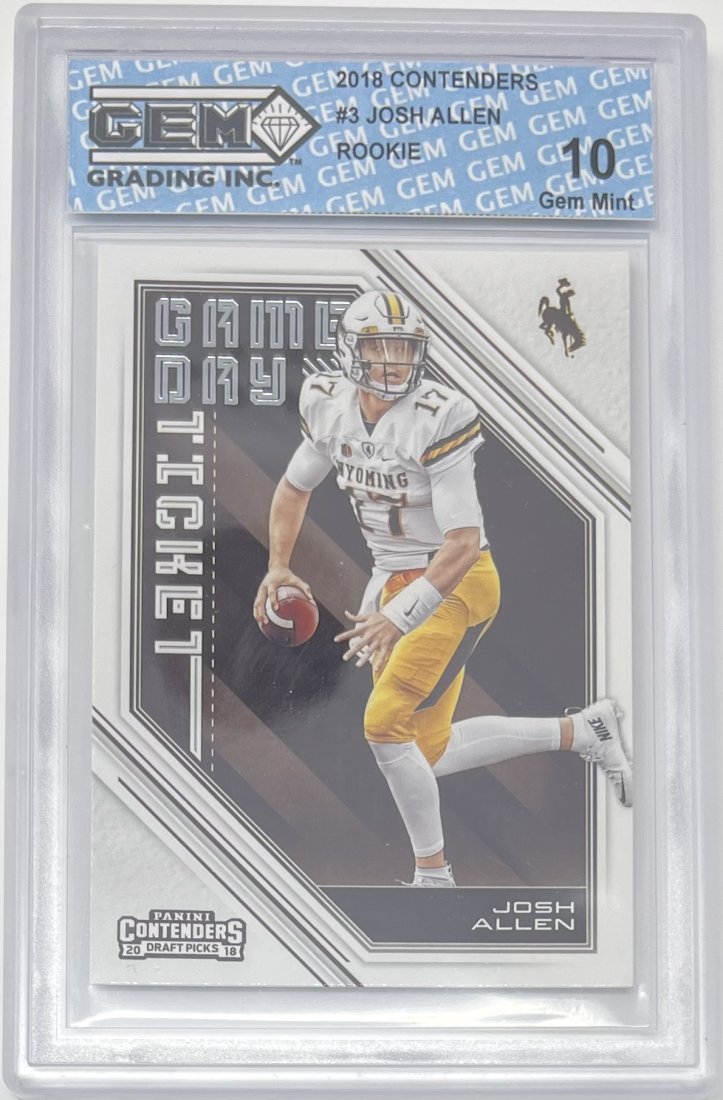 Josh Allen Rookie Card (1 of 2)